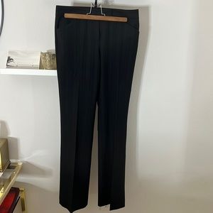 Ellie Tahari Suit Pants Black- Size 6. Straight leg  2 back pockets. worn once.